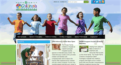 Desktop Screenshot of hoopschildrens.org